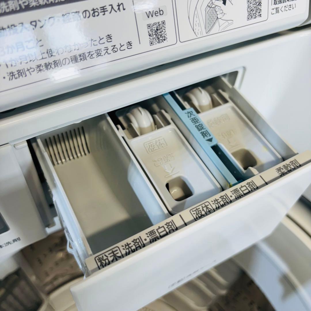 美品 23年製 10kg 洗濯機 洗剤自動投入 パナソニック