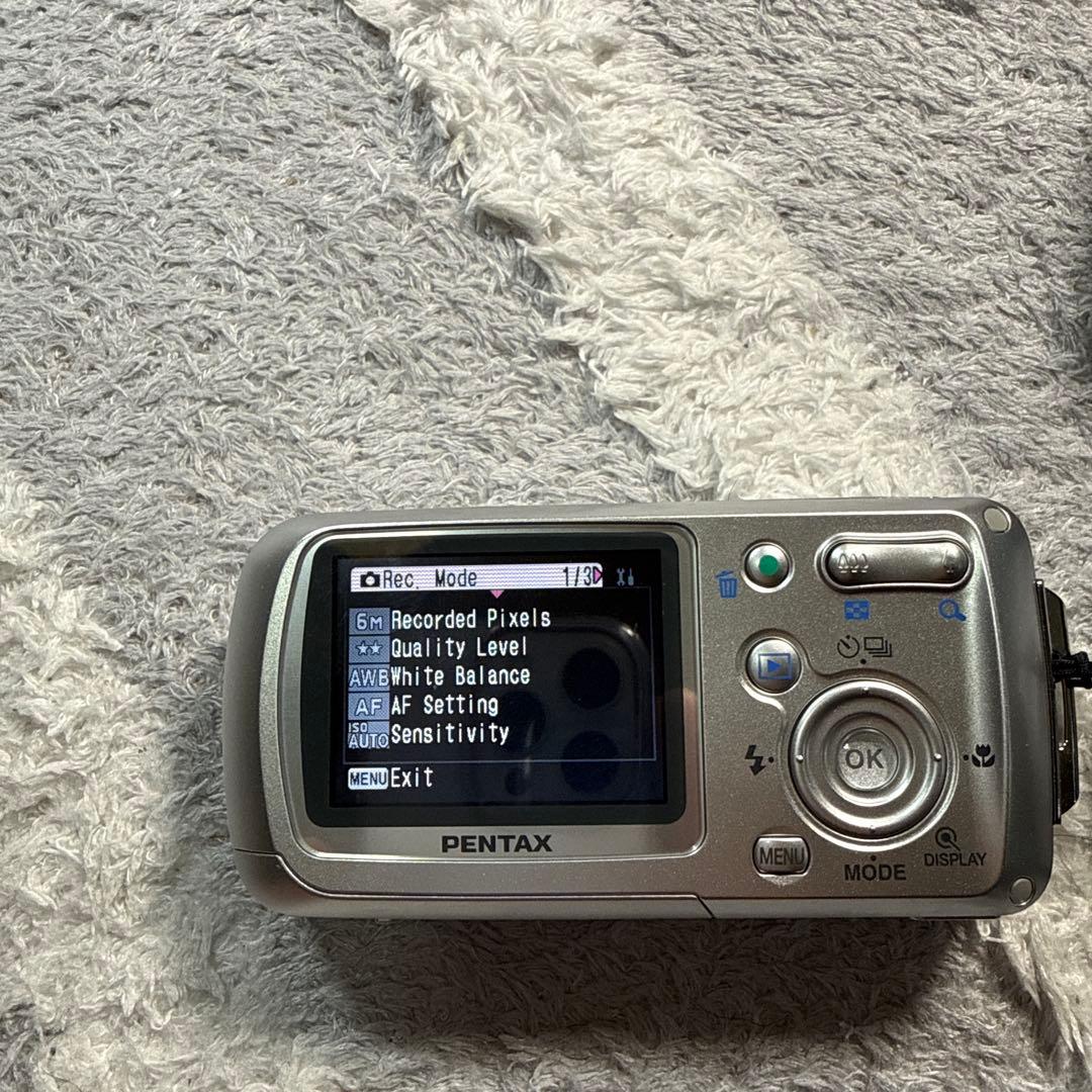 PENTAX Optio WPi オプティオ シルバー