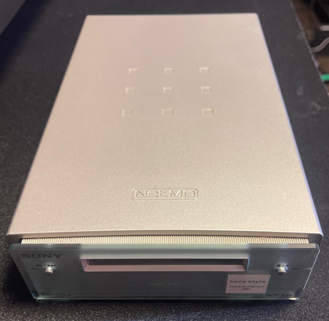稀少 MDS-NT1 動作確認済　SONY MDデッキ NetMD　ソニー