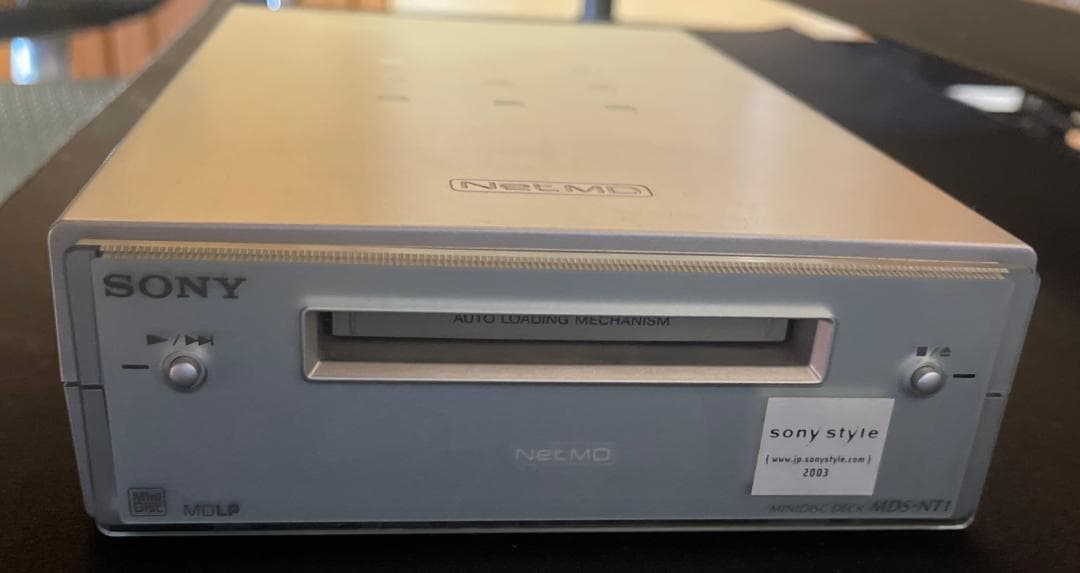 稀少 MDS-NT1 動作確認済　SONY MDデッキ NetMD　ソニー