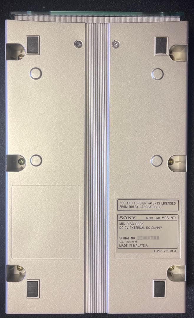 稀少 MDS-NT1 動作確認済　SONY MDデッキ NetMD　ソニー