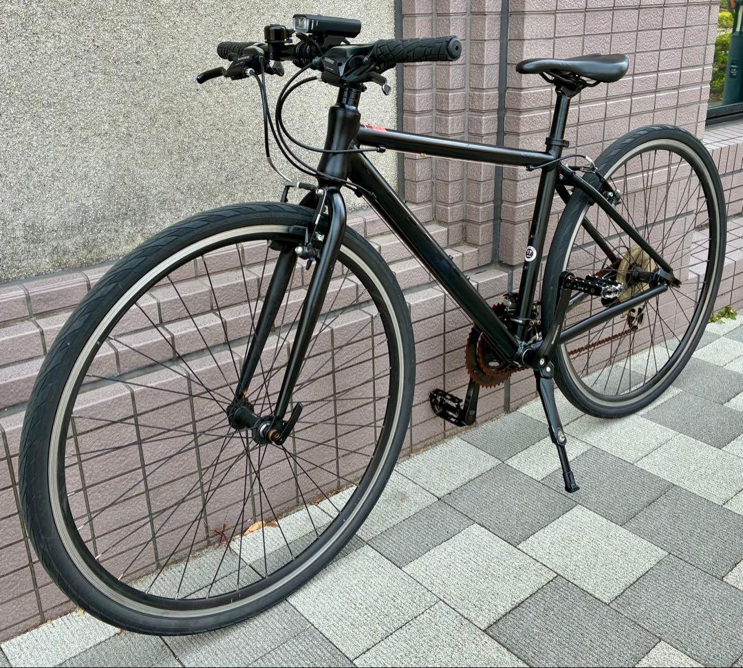 FUJI フジRAIZ 2023年　クロスバイク　マットブラック　18段　東京