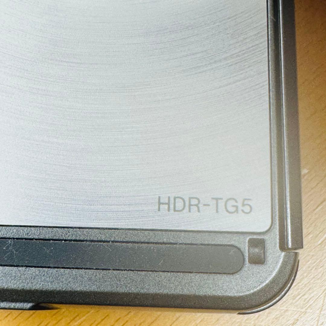 【動作品、希少】SONY HDR-TG5 GPS ハンディカム　ハイビジョン