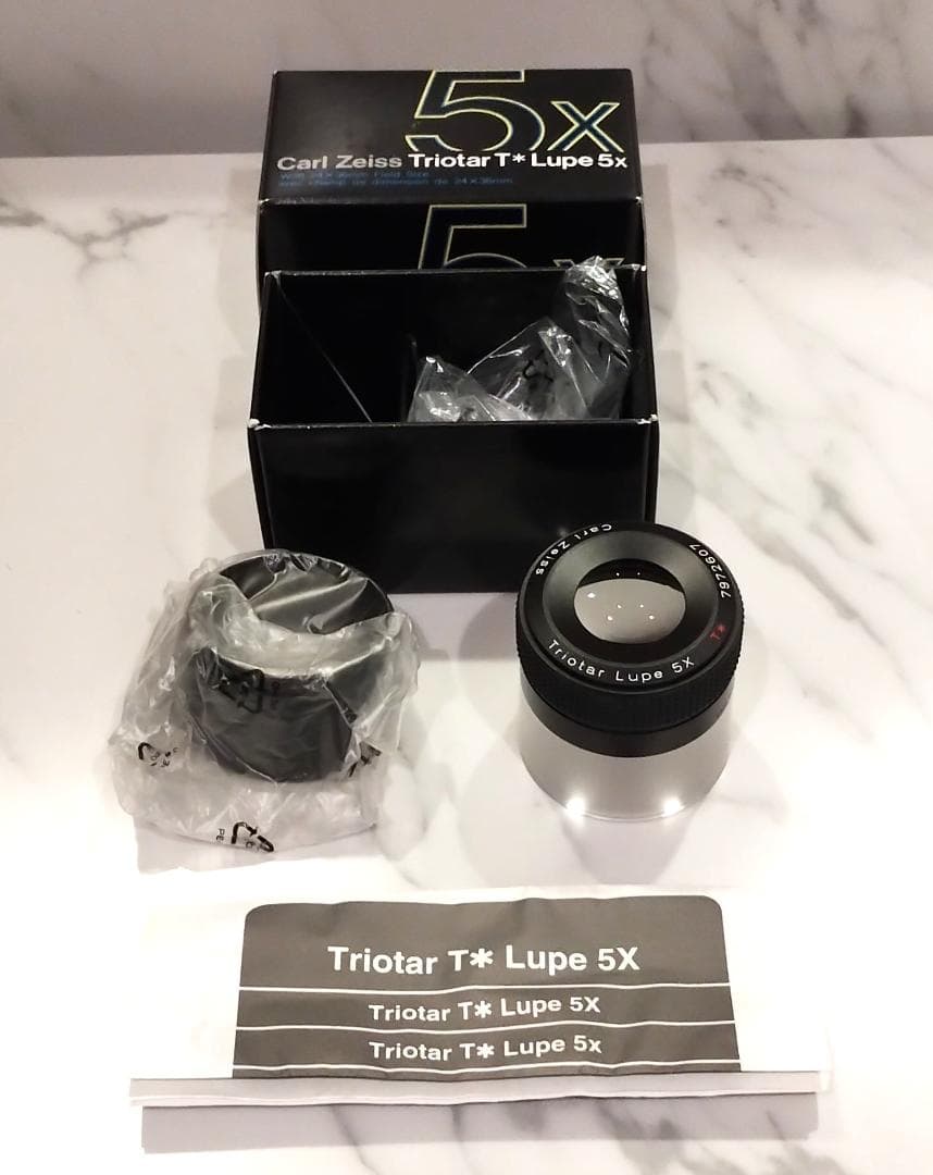 美品 Carl Zeiss Triotar トリオタール T* ルーペ 5X
