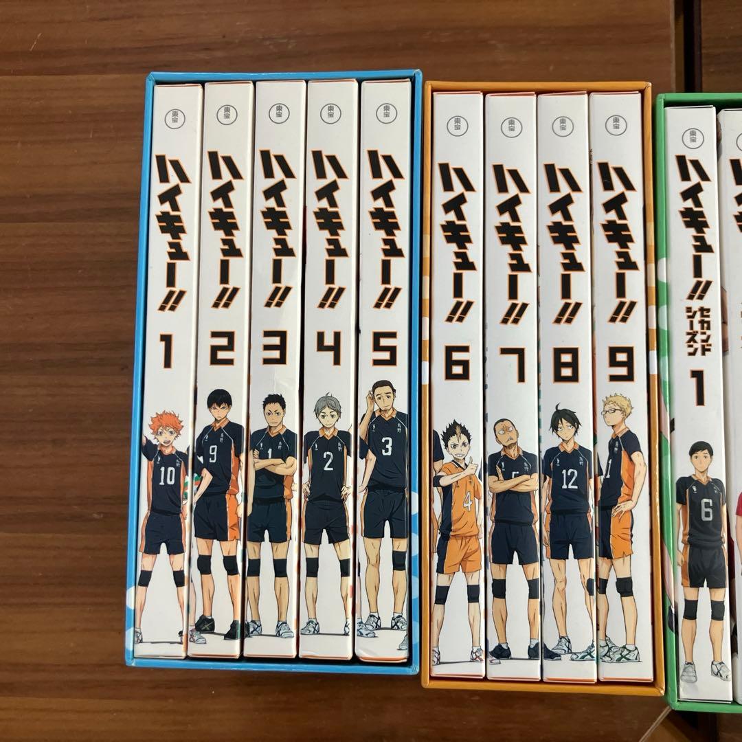 ハイキュー！！ アニメDVD 1期2期＋TO THE TOP 陸VS空などセット