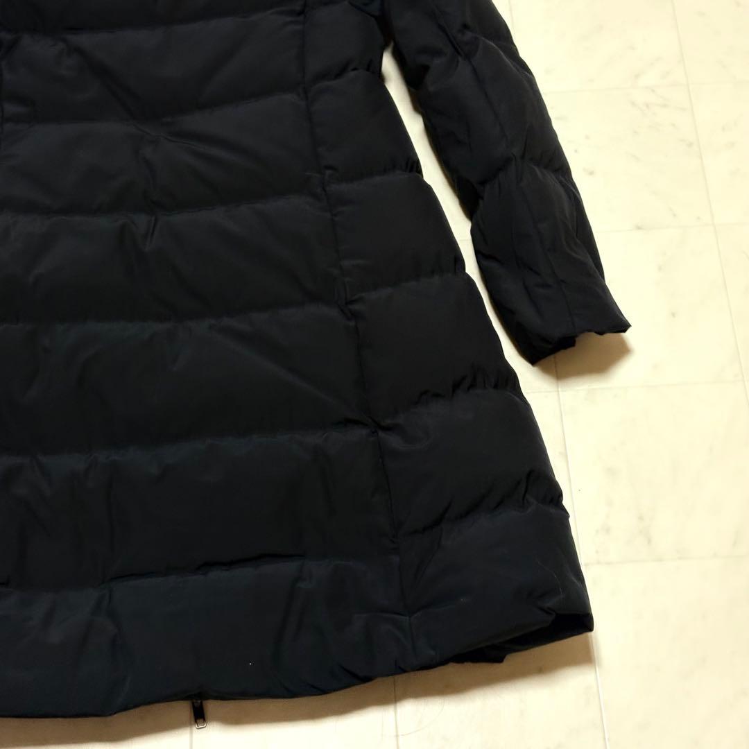 【美品】⭐️Theory⭐️セオリー ファーフード付きダウンジャケット ブラックS