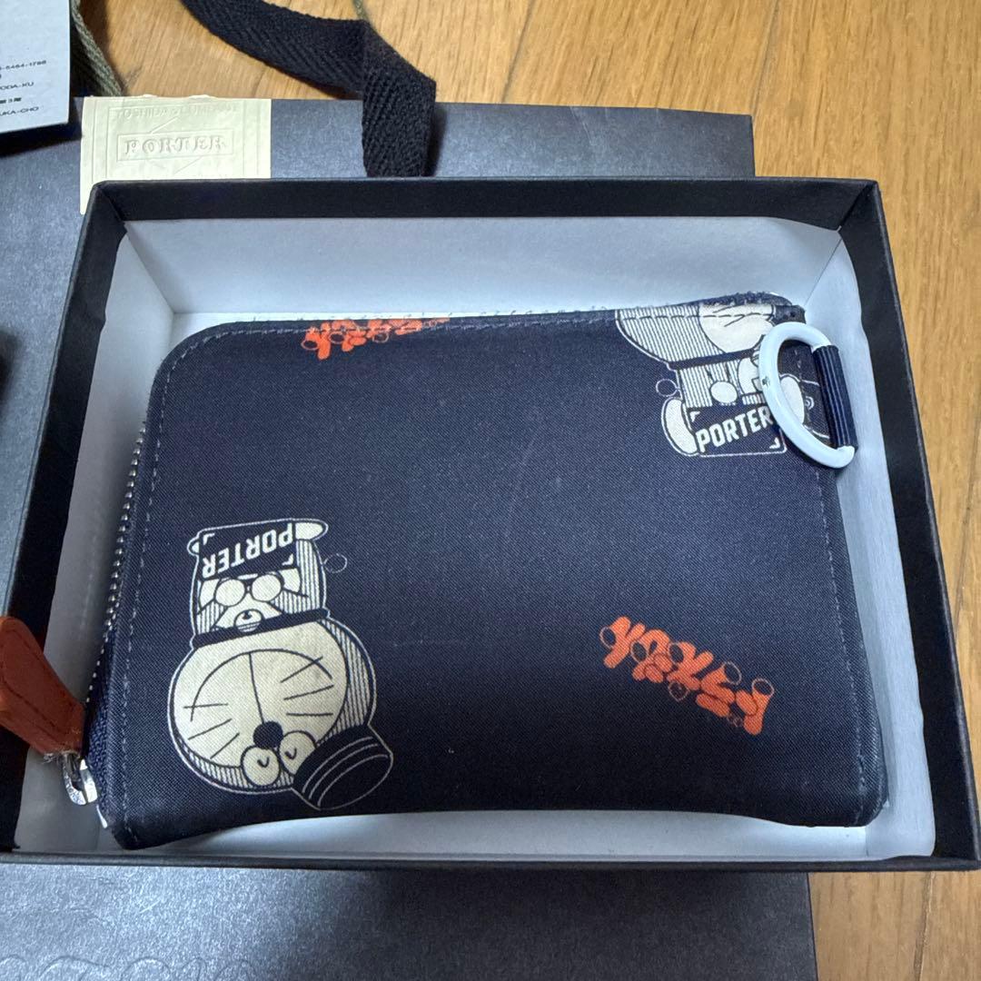 希少　PORTER ドラえもん50周年記念コラボ　マルチウォレット　ミニ財布