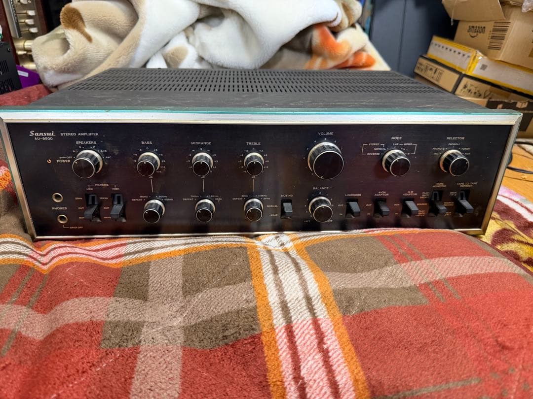 サンスイ au-9500 プリメインアンプ 動作品