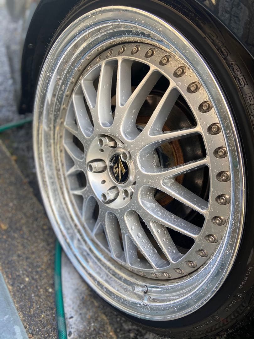 work vs xx 19インチ　8.5J/9J ホイールセット 4本