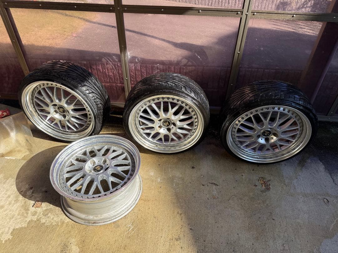 work vs xx 19インチ　8.5J/9J ホイールセット 4本