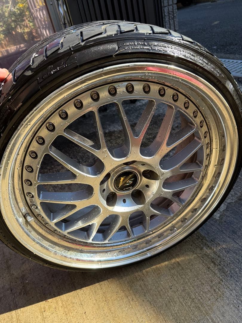 work vs xx 19インチ　8.5J/9J ホイールセット 4本