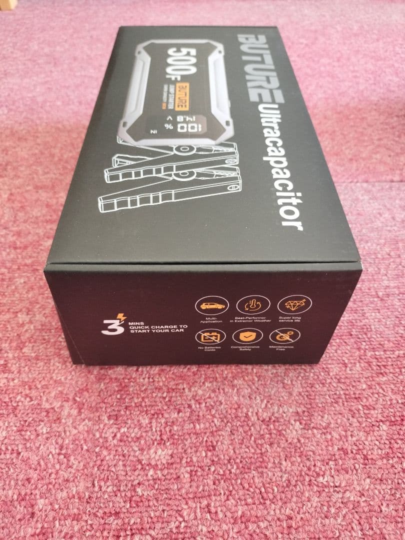 BUTURE Ultracapacitor 500F ジャンプスターター