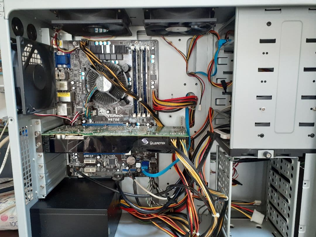 アルフ 自作ディスクトップパソコン