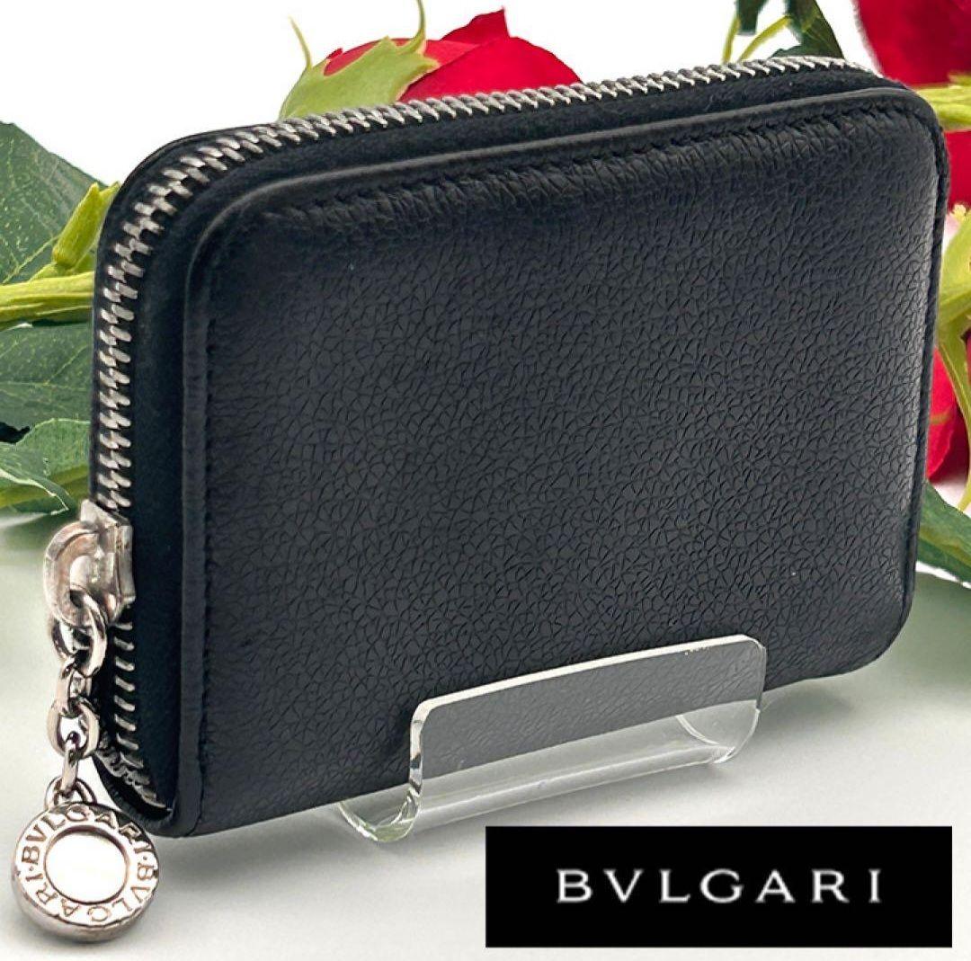 美品✨ BVLGARI ブルガリ ケース ラウンドファスナー
