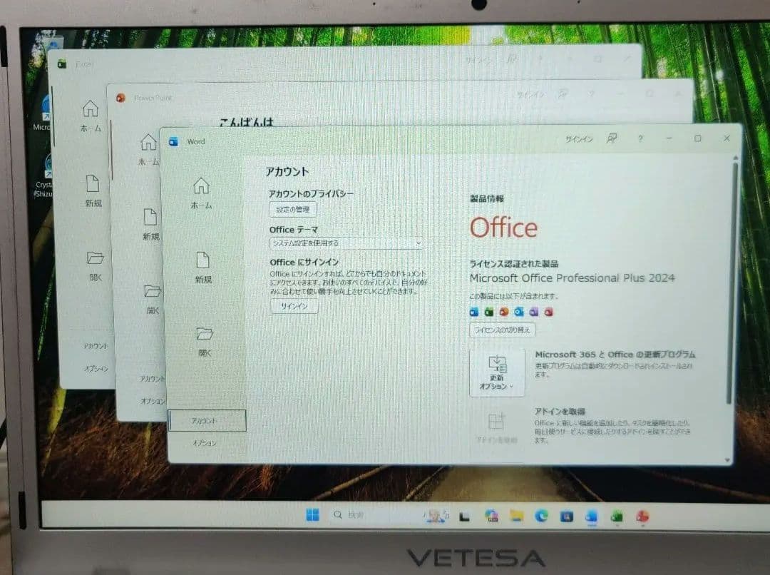 ♪*♪様 VETESA✨️15.6インチ✨️ノートPC✨️薄型✨️軽い