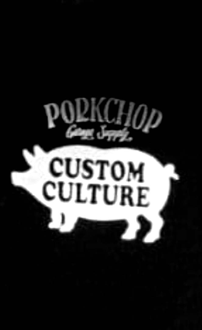 ホットロッドカスタムショー2025限定　ポークチョップ パーカー　黒　L