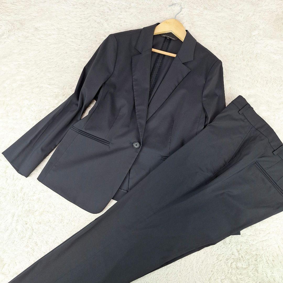 大きいサイズ44✨23区　レディース　ビジネス　パンツスーツ　セットアップ　黒