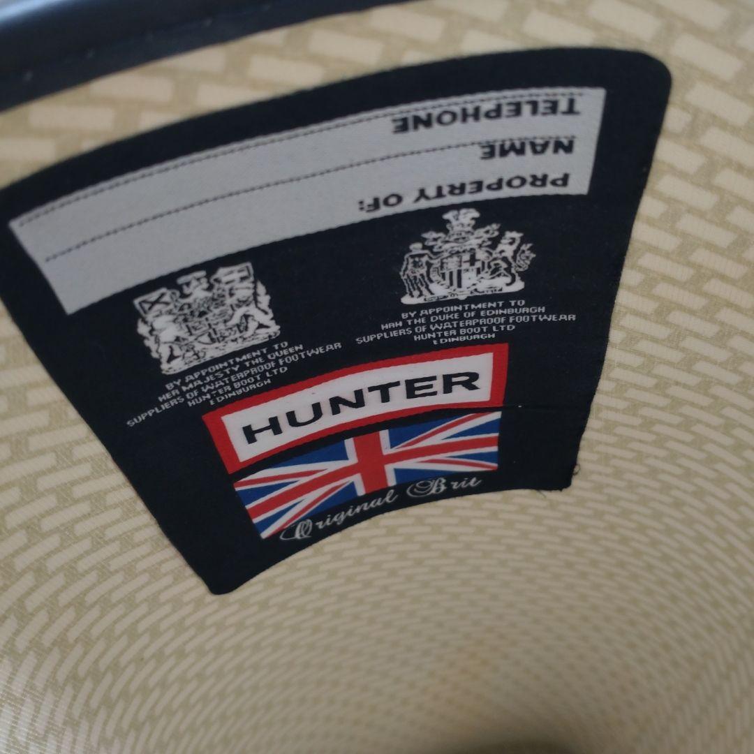 【最終値下げ!!HUNTER   レインブーツ　ユニオンジャック