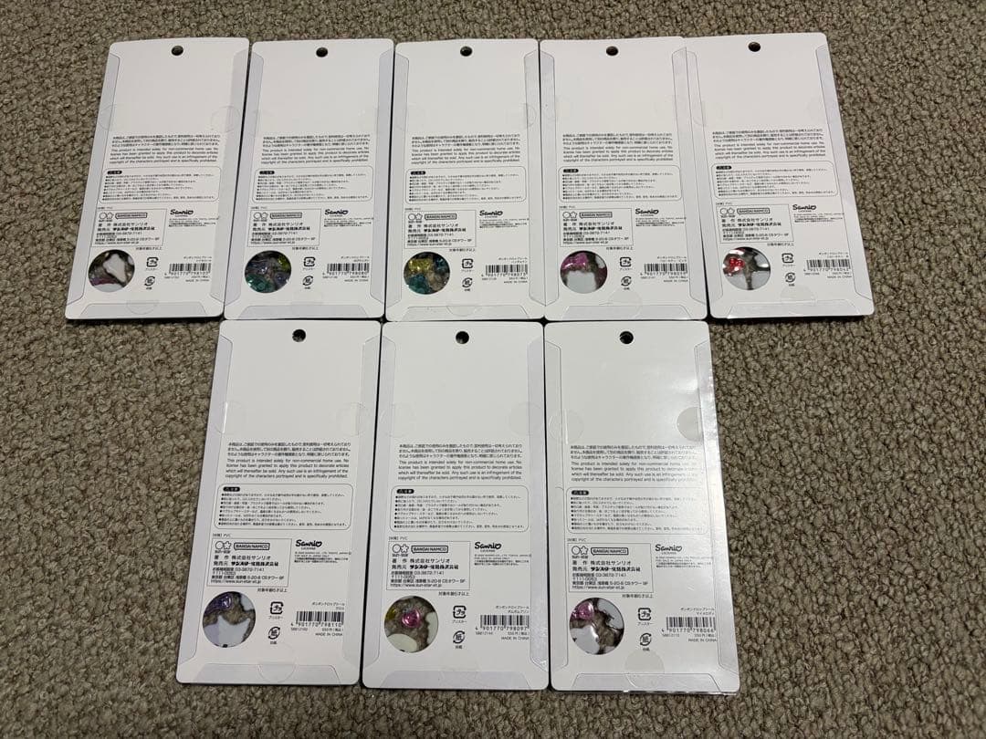 サンリオ第二弾ボンボンドロップシールコンプリートセット