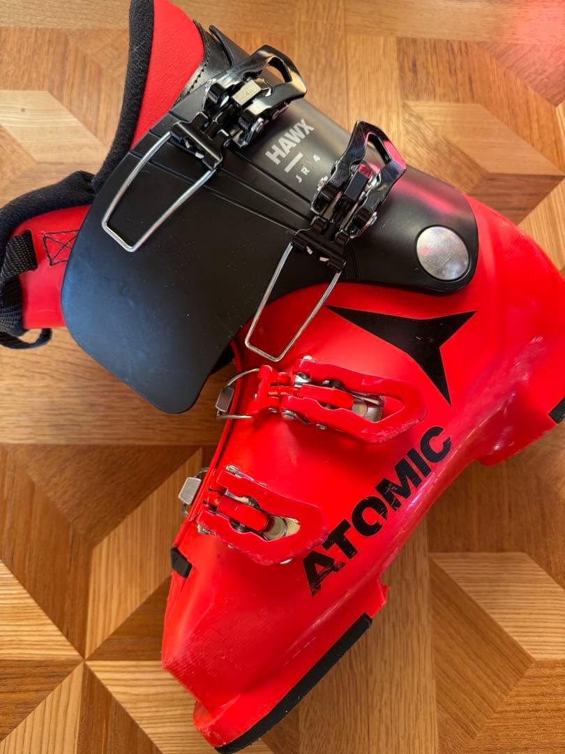 atomicスキー用ブーツ 24.5cm レッド