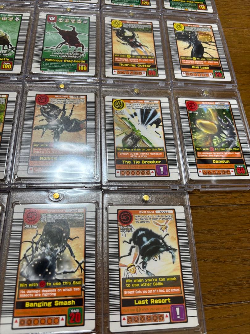 ムシキング　英語　26枚セット