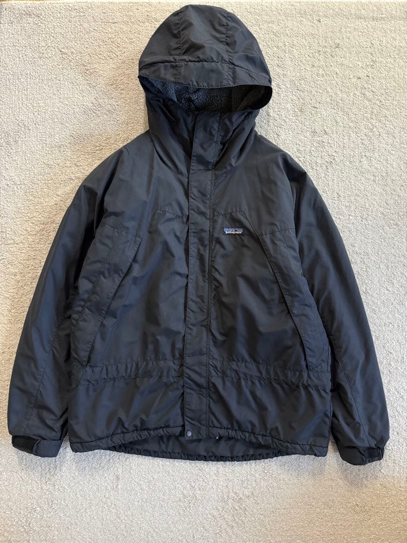 02年製 パタゴニア インファーノジャケット M 黒 マウンテンパーカー Y2K