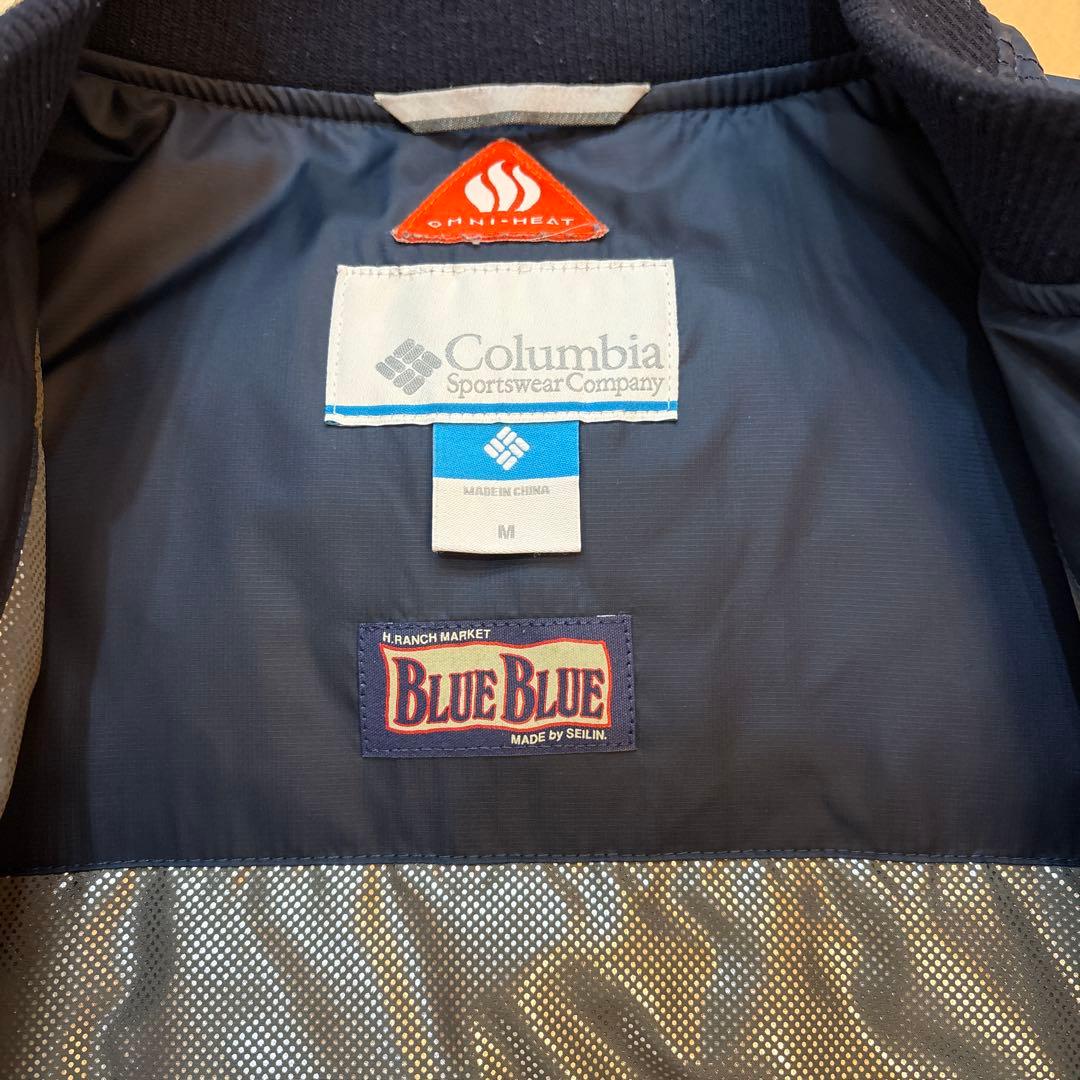 Columbia BLUE BLUE M ネイビー