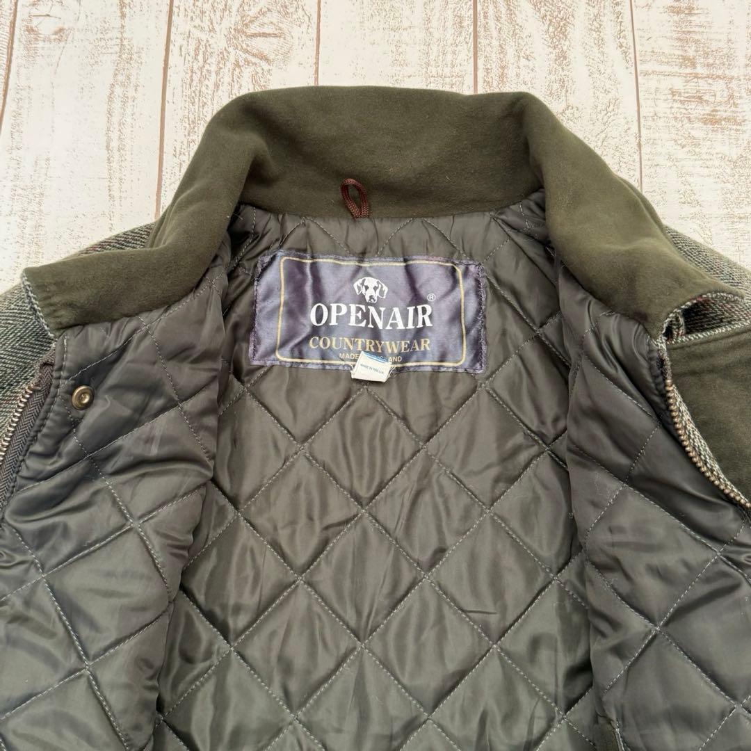 英国製【OPENAIR】ダービーツイード　カントリージャケット　ビテイル同型