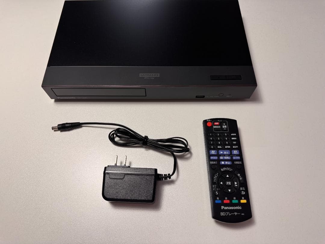 パナソニック ブルーレイプレーヤー DP-UB45-K 　Ultra HD！！
