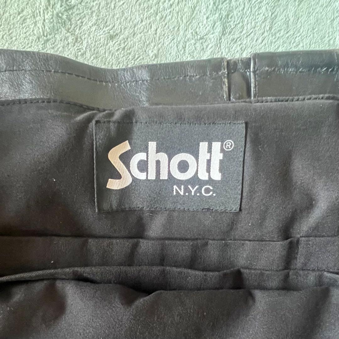 ★ Schott ワンスター レザー ライダース トートバッグ 本革★