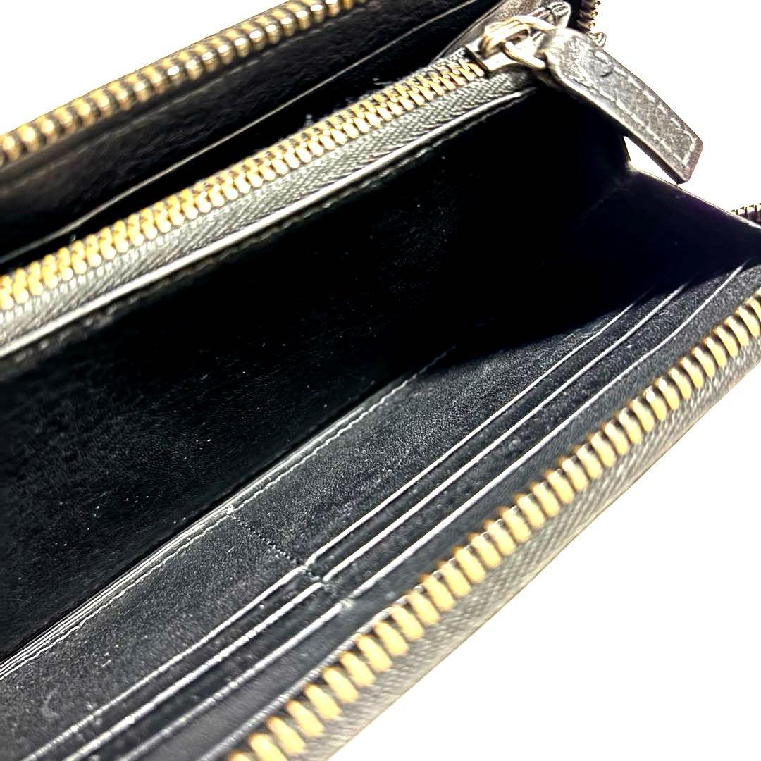 ✨極希少✨BURBERRY◆バーバリー ◆ブラック◆メタルロゴ◆フルレザー