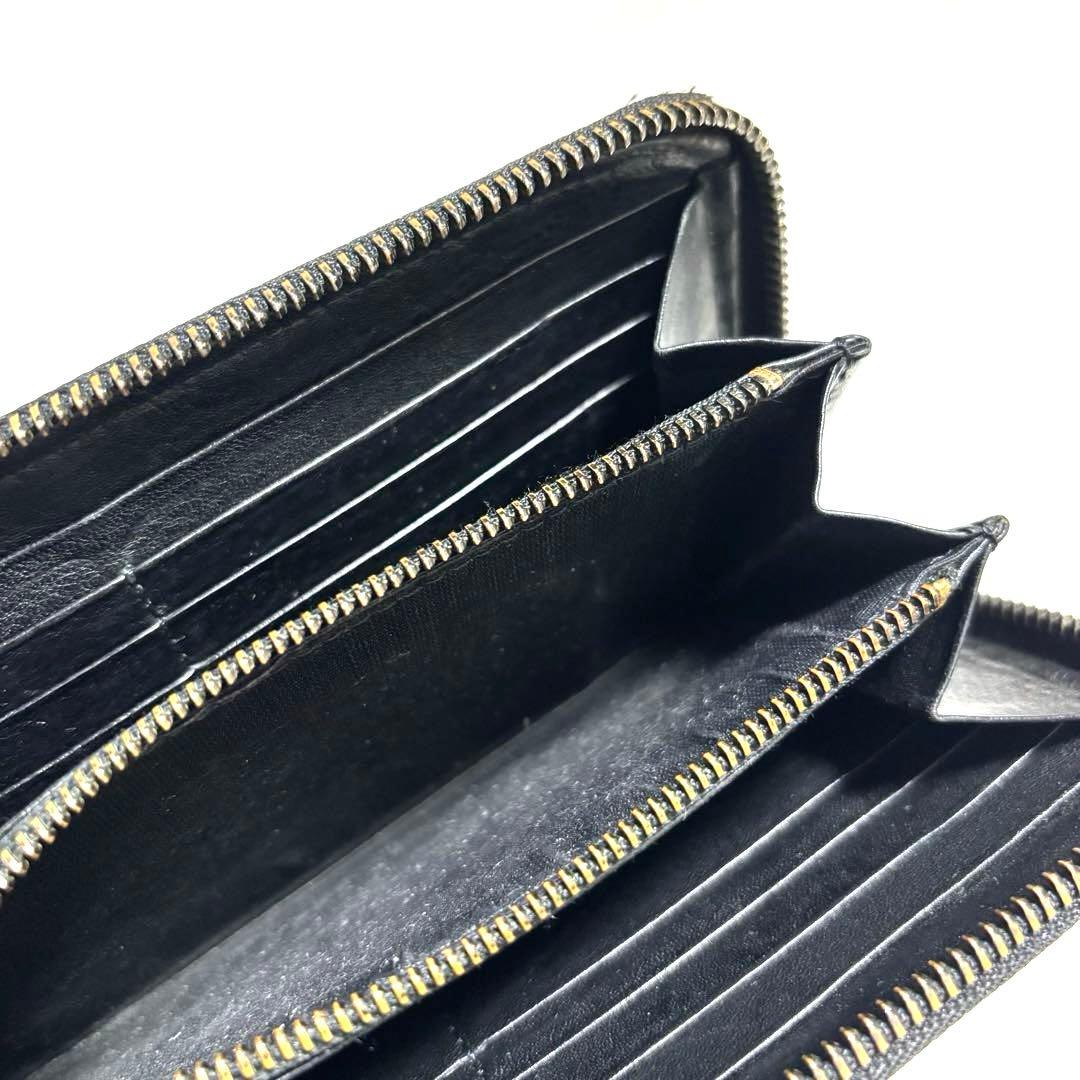 ✨極希少✨BURBERRY◆バーバリー ◆ブラック◆メタルロゴ◆フルレザー