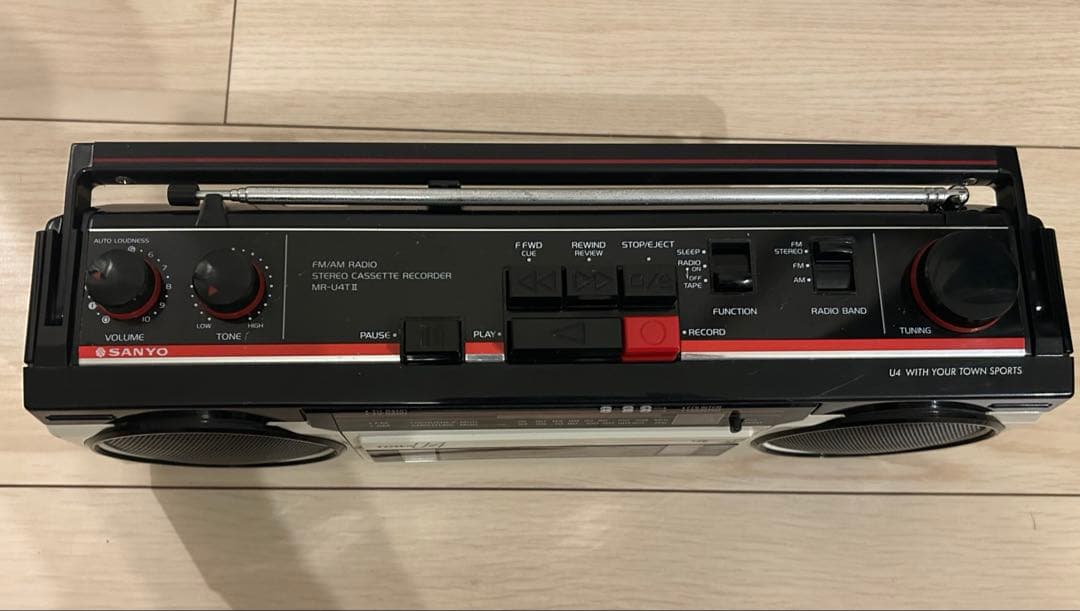 ラジオ・コンポ SANYO MR-U4TII TOWN U4