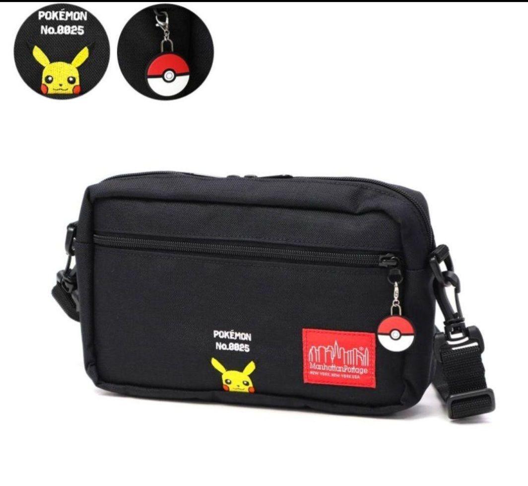 ビ*ム様 マンハッタンポーテージ ショルダーバック　ポケモンコラボピカチュウ