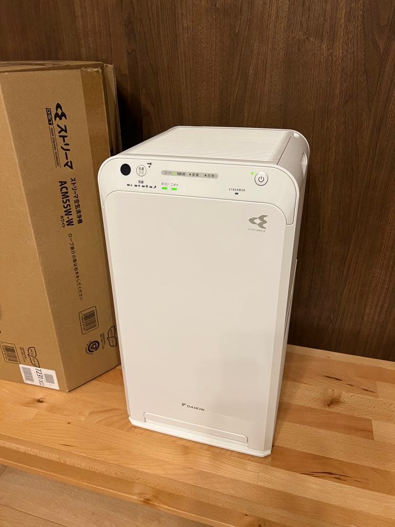 ダイキン 空気清浄機 MC55 2020年製 (ACM55W-W)