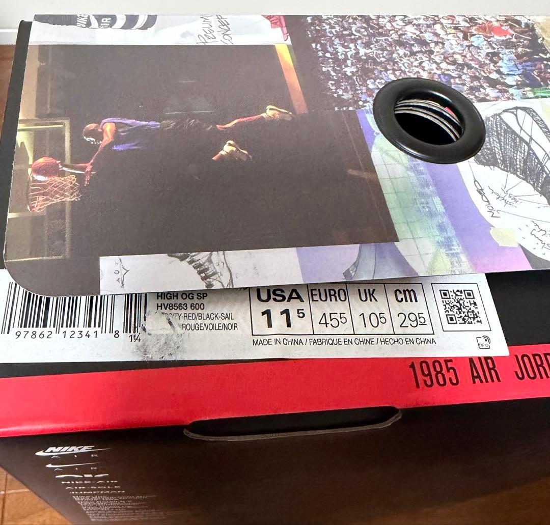 靴 NIKE UNION AIR JORDAN 1 RETRO HIGH OG SP