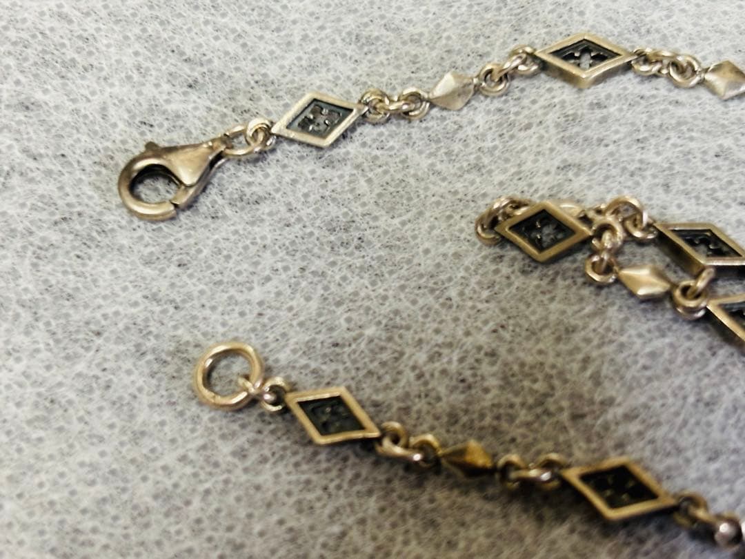 PATRICK COX シルバー925 ネックレス チェーン 百合モチーフ