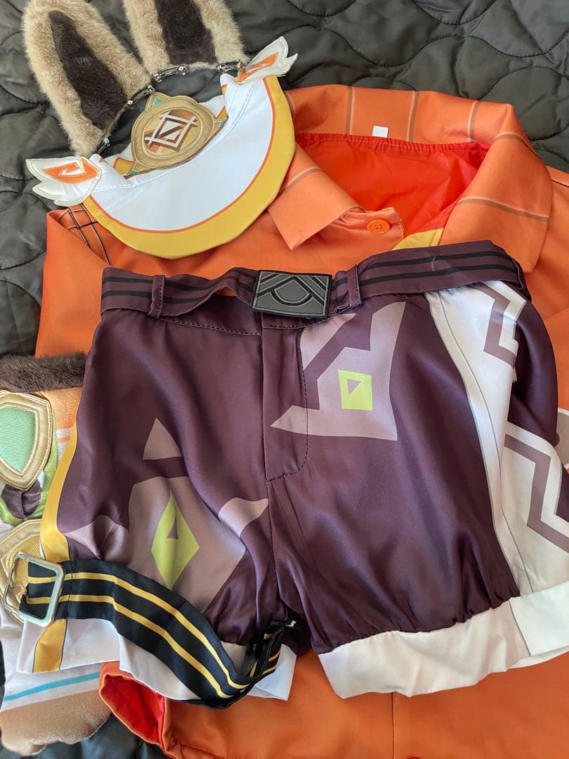 原神カチーナ一式コスプレ衣装ウィッグ付Sサイズフルセットブーツ込（22.5cm）