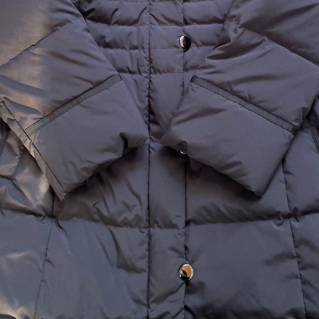 Leilian WHITE LABEL ショールダウンコート　ブラック　13