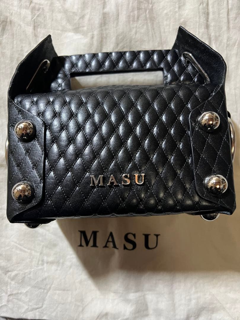 バッグ MASU LEATHER CAKE BAG 25AW