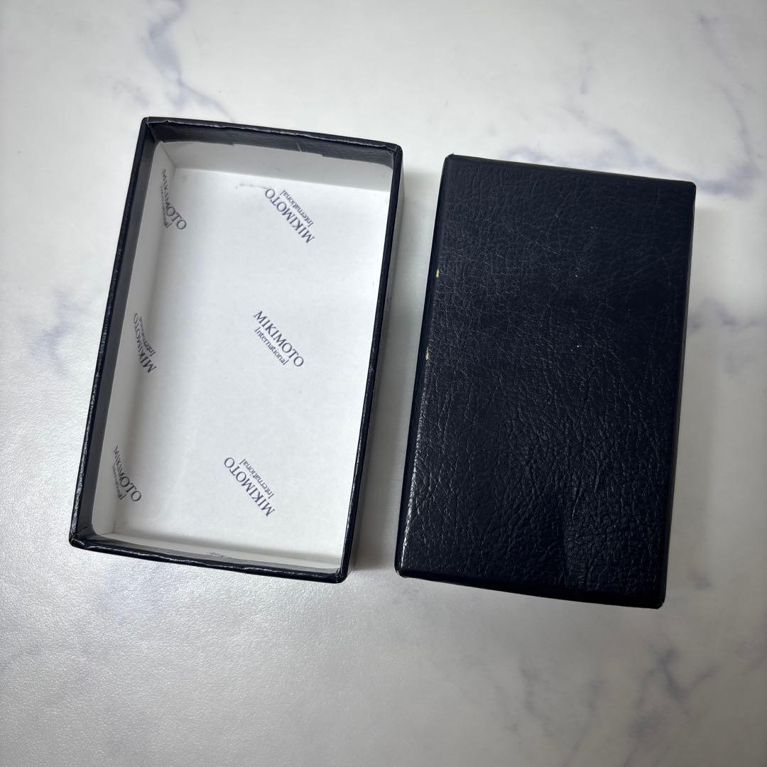 0508 ミキモト　クリスタルラッカー　シェル型　トラベルクロック　ブルー