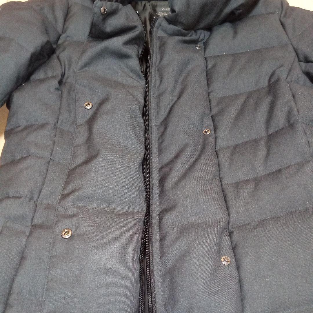 23区 ロングダウンコート ショールカラー 女優襟　38