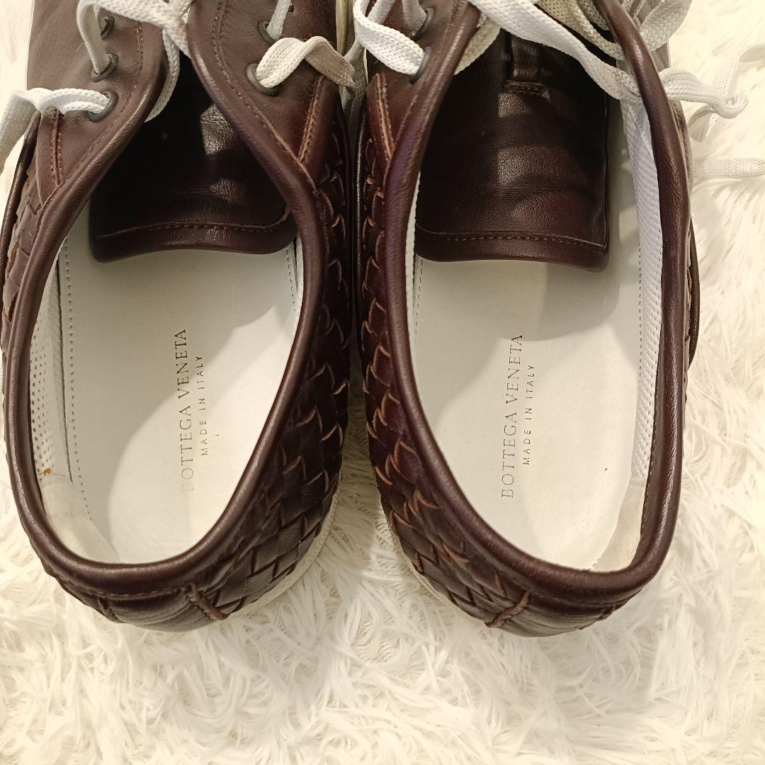 BOTTEGA✨️　ブラウン　スニーカー　26cm ボッテガ・ヴェネタ