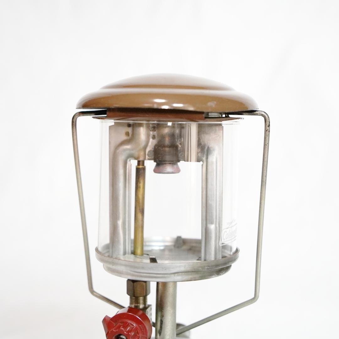 Coleman PEAK1 222 茶色 カナダ製 ガソリンランタン