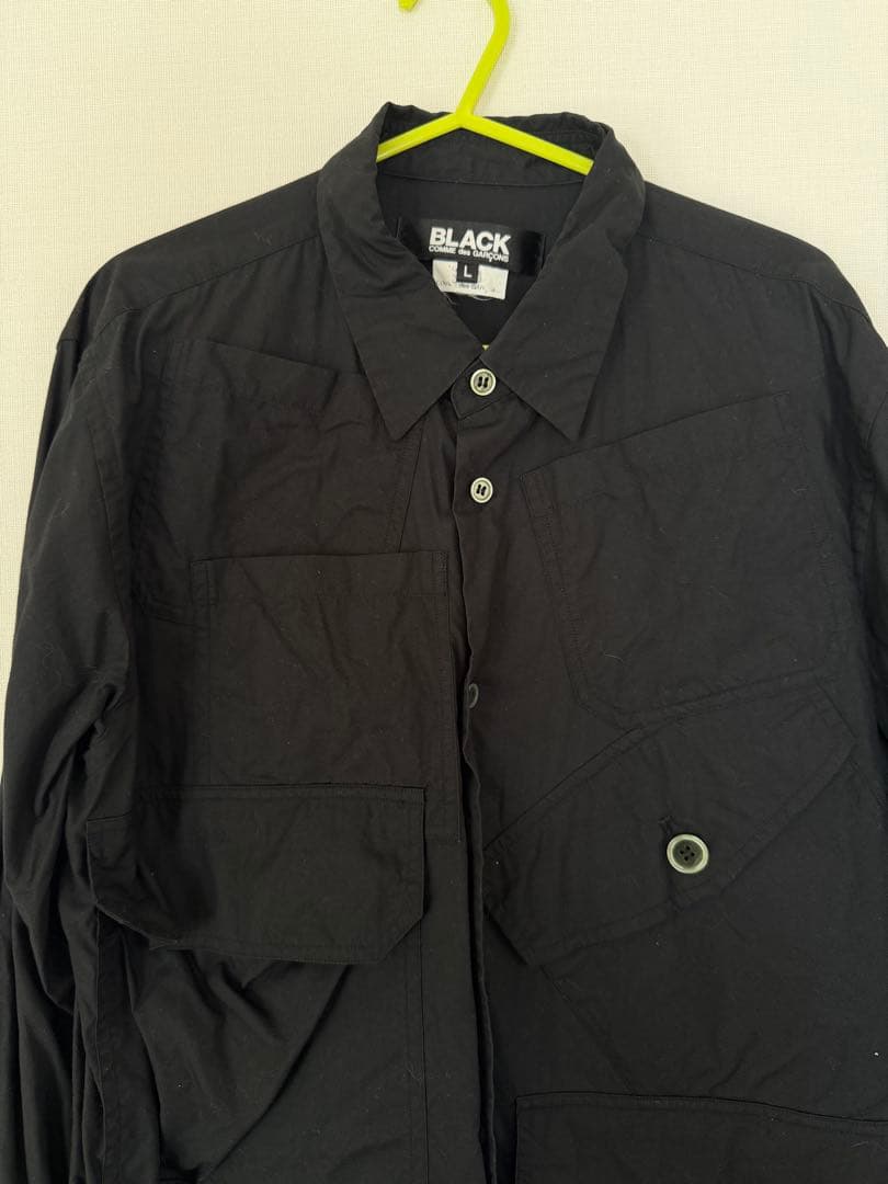 d*7様 特価！コムデギャルソン　BLACK ブラック Lサイズ 長袖シャツ