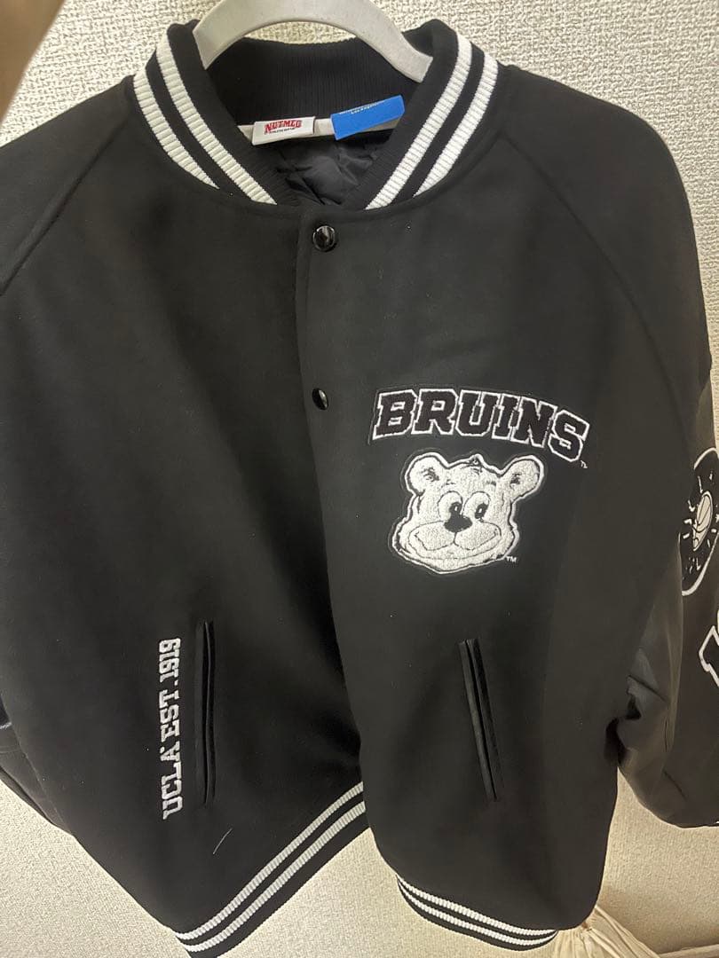 SNIDEL 【UCLA/NUTMEG】スタジャン BLK M 1