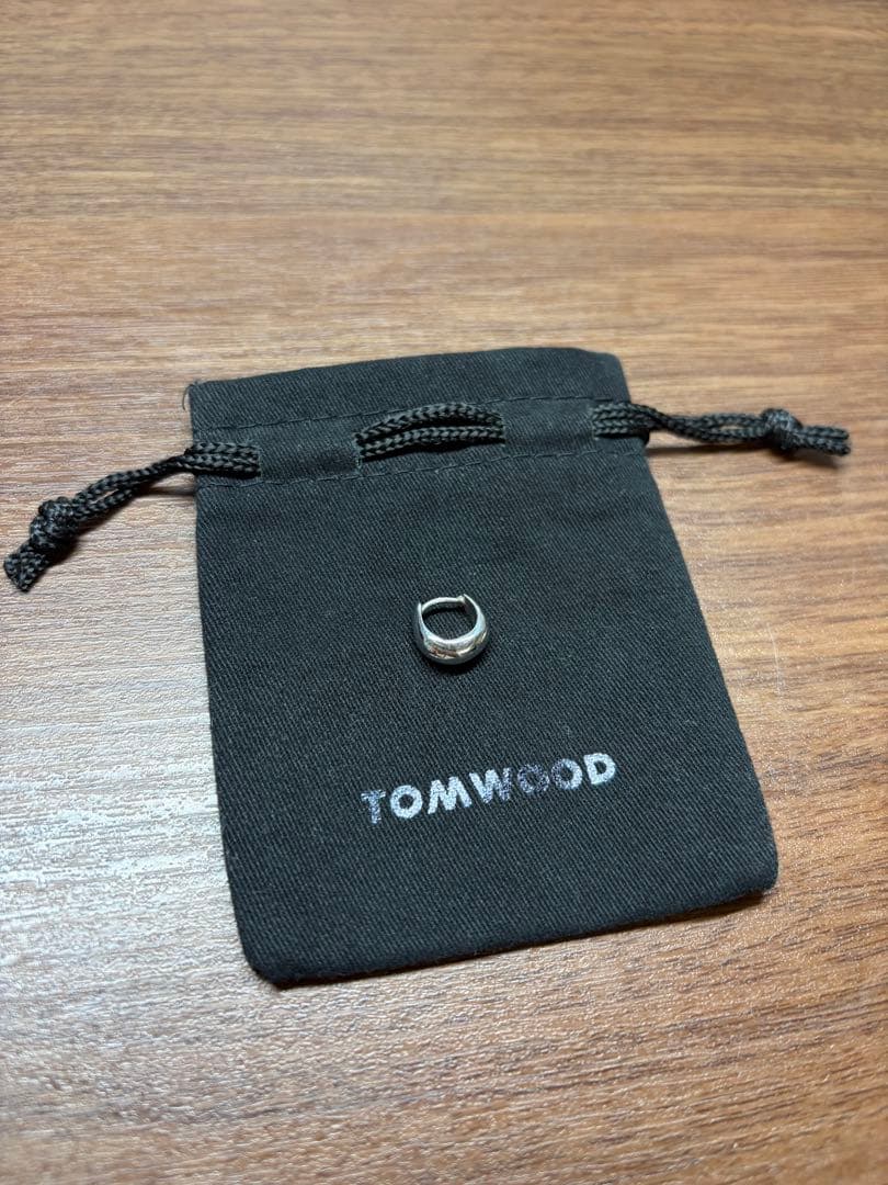 TOMWOOD 925シルバー フープピアス