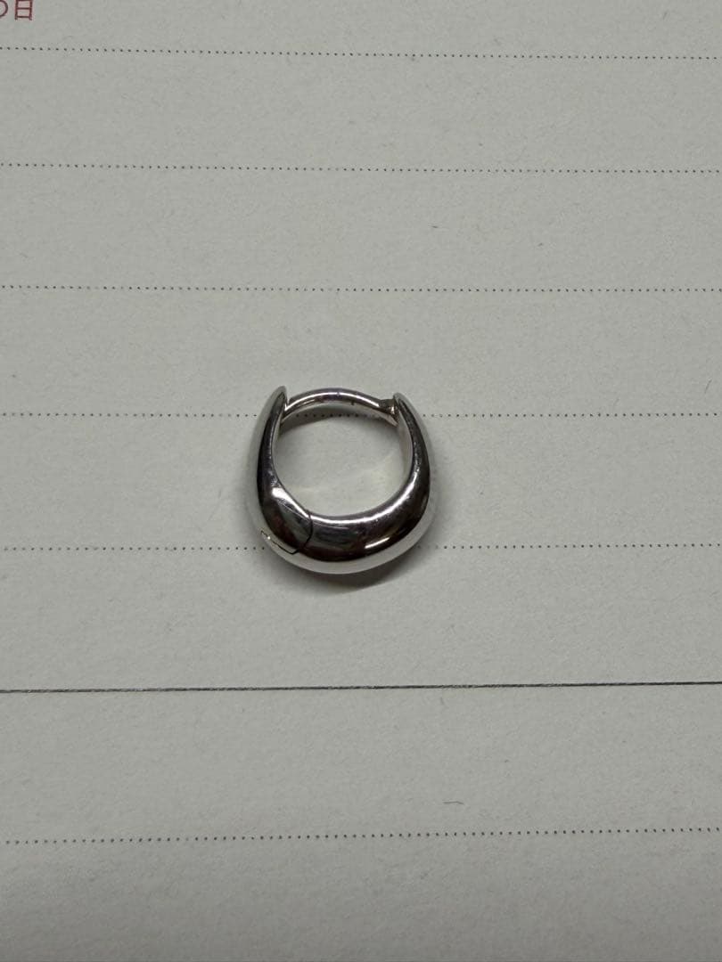 TOMWOOD 925シルバー フープピアス