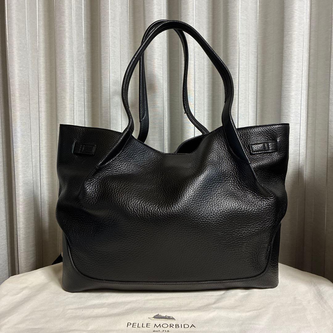 美品　PELLE MORBIDA ペッレモルビダ トートバッグ
