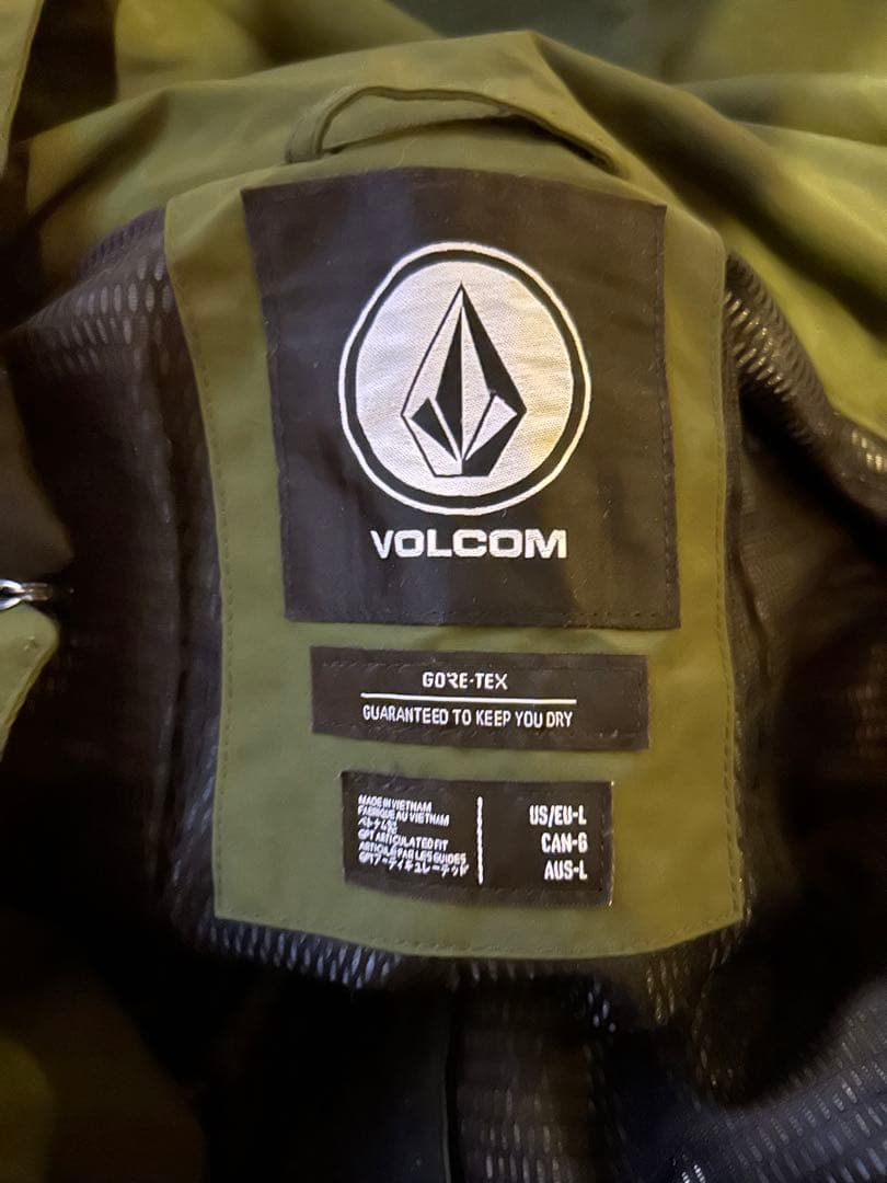 Volcom ボルコム Gore-Tex ゴアテックス つなぎ パンツ ビブパン